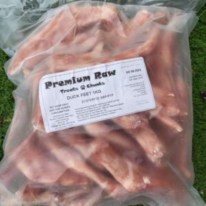 Premium Raw Duck Feet (1kg)