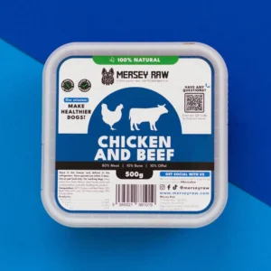 Mersey Raw Chicken & Beef 500g