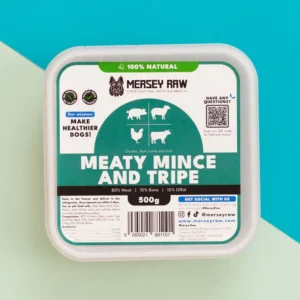 Mersey Raw Meaty Mince & Tripe 500g