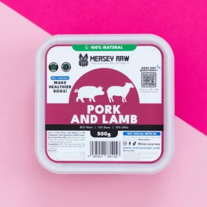 Mersey Raw Pork & Lamb 500g
