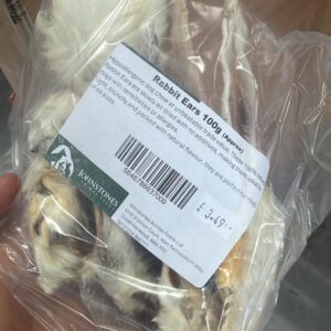 Johnstones Rabbit Ears With Fur - 100g