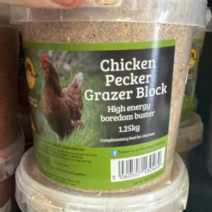 Feldy Chicken Pecker Grazer Block - 1.25kg
