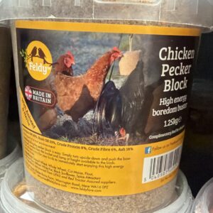 Feldy Chicken Pecker Block - 1.25kg