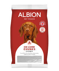 Albion Ox Liver Chunks 1kg
