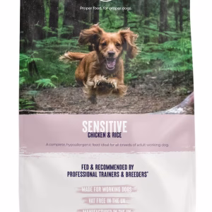Alpha Sensitive Chicken and Rice Dry Dog Food - 15kg