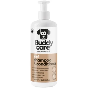 Buddy Care Black Cherry Dog Shampoo - 500ml