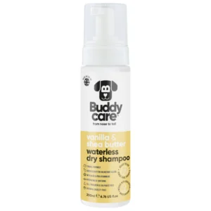 Buddy Care Vanilla & Shea Butter Waterless Dry Dog Shampoo - 200ml