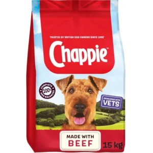 Chappie Adult Dry Dog Food with Beef - 15kg