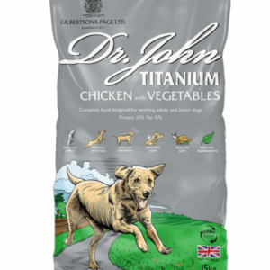 Dr. John Titanium Chicken With Vegetables - 12.5kg