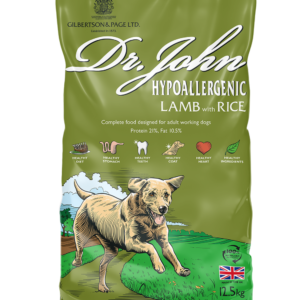 Dr. John Hypoallergenic Lamb & Rice - 12.5kg