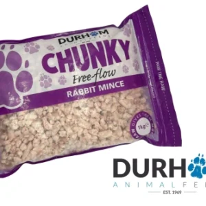 Durham Chunky Free Flow Rabbit Mince - 1kg