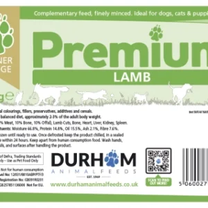 Durham Premium Lamb Dinner - 500g