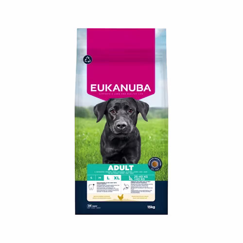 Eukanuba Adult Chicken Dry Dog Food - 12kg