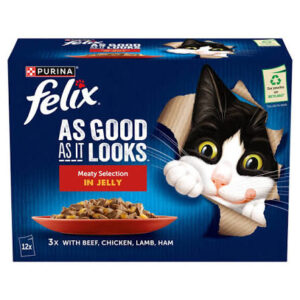 FELIX As Good As It Looks Meaty Selection 12 Pouches