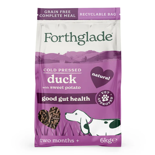 Forthglade Cold Pressed Duck Dry Dog Food - 2kg