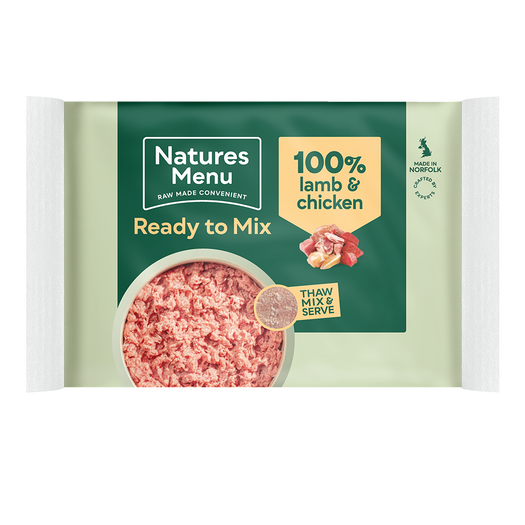 Natures Menu Ready To Mix 100% Lamb & Chicken - 2kg (+100g FREE)