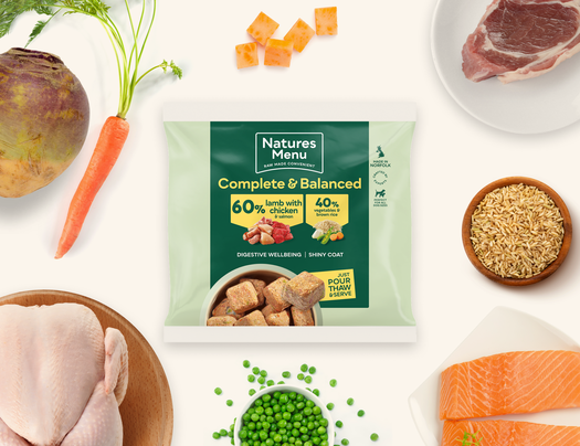 Natures Menu Complete & Balanced 60% Lamb & Chicken Nuggets - 1kg