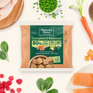 Natures Menu Complete & Balanced 80% Salmon & Chicken Nuggets - 1kg