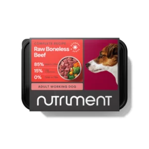 Nutriment Raw Boneless Beef - 500g
