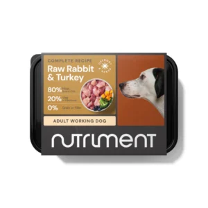 Nutriment Raw Rabbit & Turkey - 500g