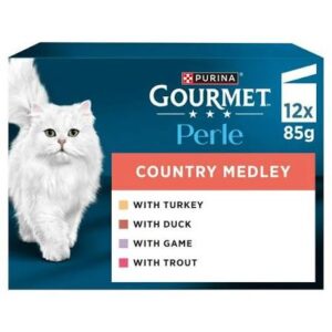 Purina Gourmet Perle Country Medley in Jelly 12 Pouches