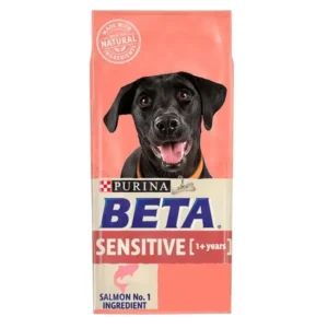 Purina BETA Sensitive Dry Dog Food Salmon - 14kg