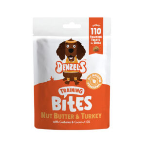 Denzel's Training Bites – Nut Butter & Turkey with Cashews & Coconut Oil 100g