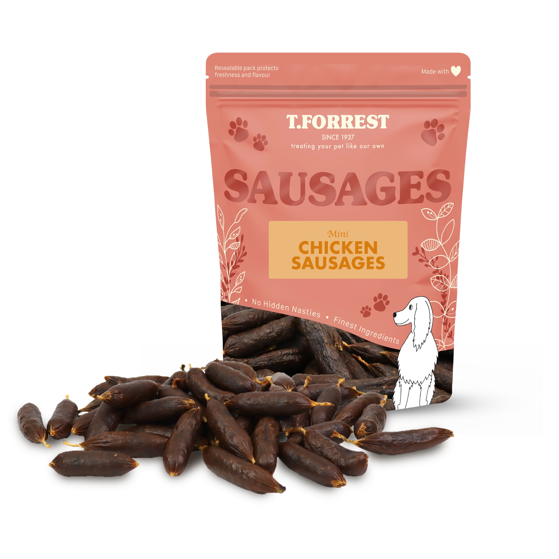 T. Forrest Mini Chicken Sausages 150g
