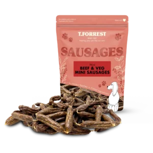 T. Forrest Mini Beef & Veg Sausages 150g