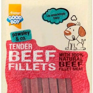 good boy tender beef strips 90g