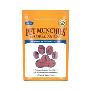 pet munchies venison training treats 50g