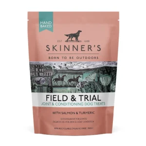 skinners field & trial joint & conditioning treats - salmon & turmeric 90g