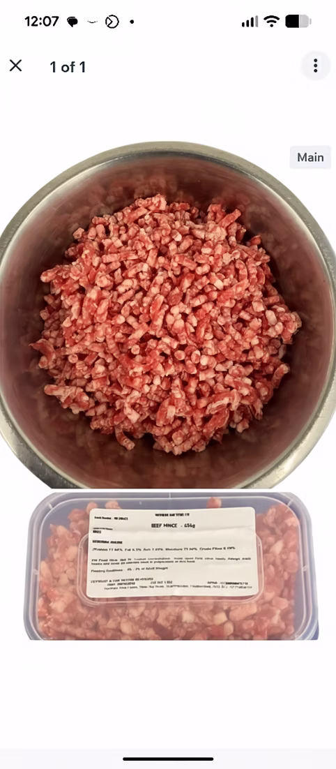 Northern Raw Beef Mince – 454g
