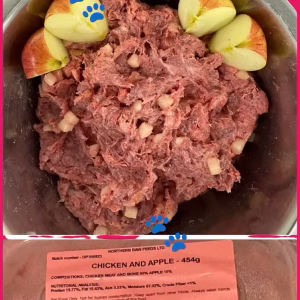 Northern Raw Chicken & Apple – 454g