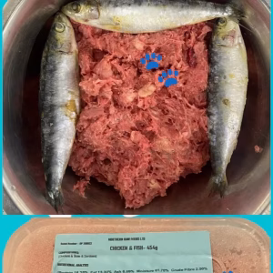 Northern Raw Chicken & Fish – 454g
