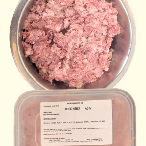 Northern Raw Duck Mince – 454g